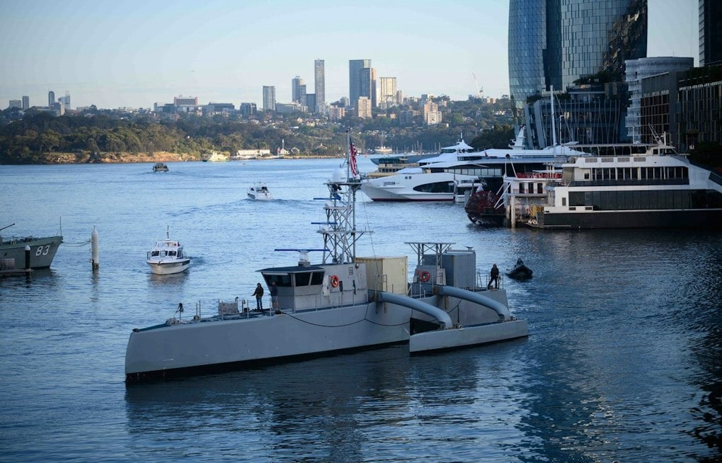 Navy Sends Drone Warship With Carrier Group for First Time Ever