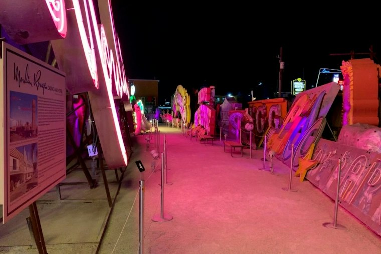 Neon Museum to Relight Inaugural F1 Vegas Grand Prix Sign on October 26