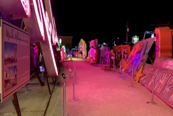 Neon Museum to Relight Inaugural F1 Vegas Grand Prix Sign on October 26