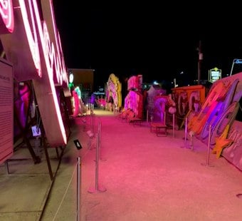 Neon Museum to Relight Inaugural F1 Vegas Grand Prix Sign on October 26