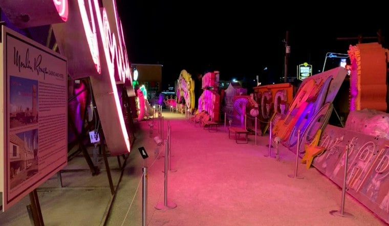 Neon Museum to Relight Inaugural F1 Vegas Grand Prix Sign on October 26