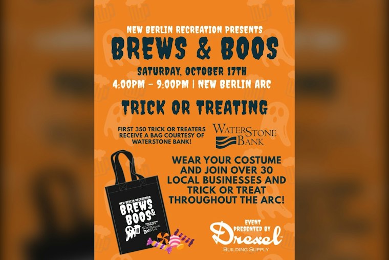 New Berlin's Brews & Boos Returns Saturday With Trick-or-Treating for 30-Plus Businesses
