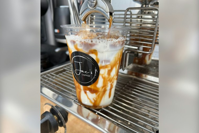 New Central El Paso Coffee Shop JAC Coffee Pours Floral Cakes, Benditas Cookies