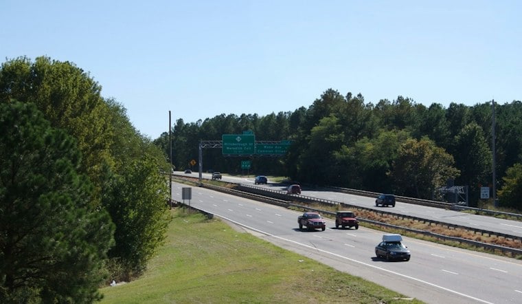 New Lights Hit Dark Stretch of Raleigh's I-440 Beltline Near Cary