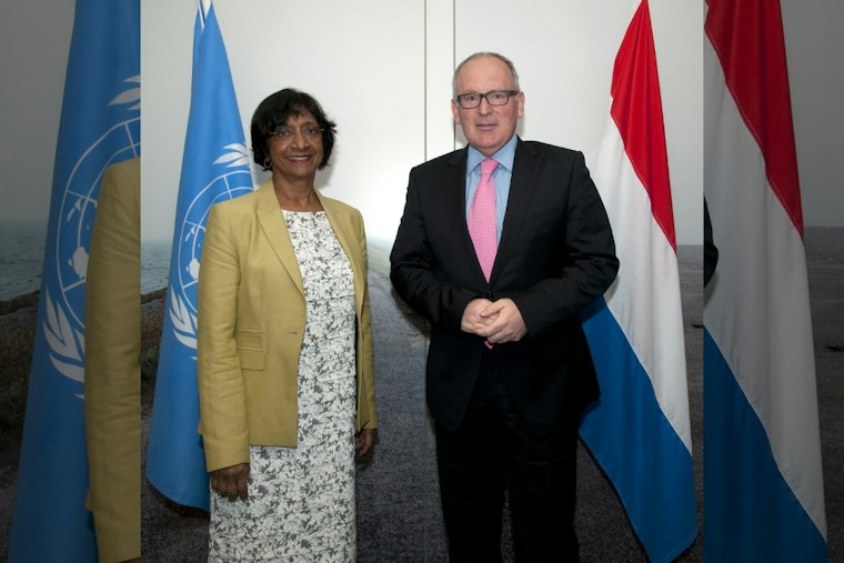 Nobel Winner Navi Pillay Visits ICC Day After US Sanctions Target the Court