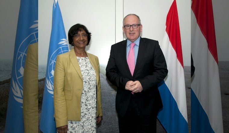 Nobel Winner Navi Pillay Visits ICC Day After US Sanctions Target the Court
