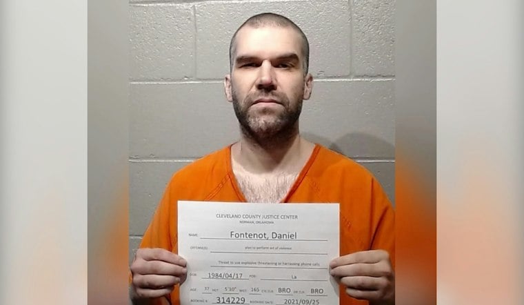 Norman Man Convicted After Threatening to Bomb Cleveland County Jail, Devon Tower