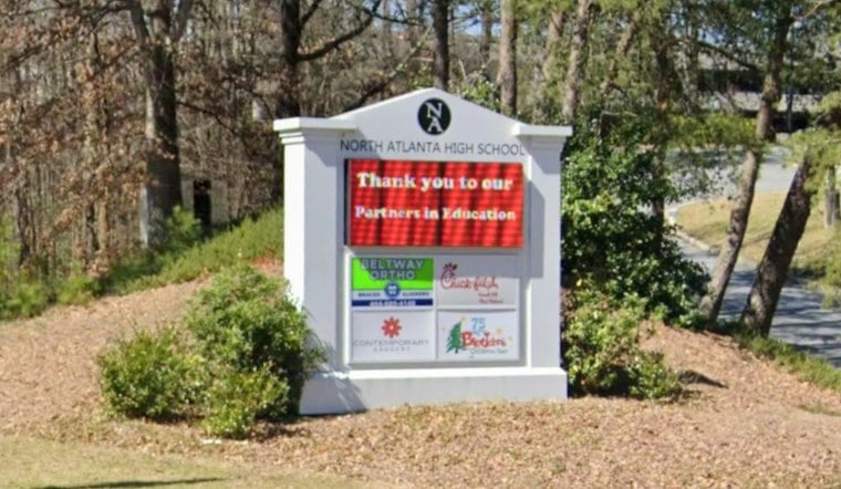 North Atlanta High Sends Students Home Early After City Water Outage Knocks Out Bathrooms