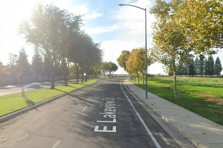 North Fresno Car Smashes Through Fence, Lands on Lakeview Drive Dock
