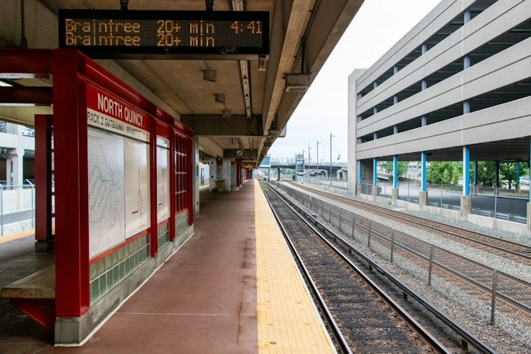North Quincy Rider's Foot Trapped Between Train and Platform, Bystanders Rush to Help