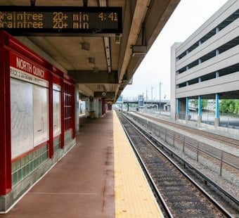 North Quincy Rider's Foot Trapped Between Train and Platform, Bystanders Rush to Help