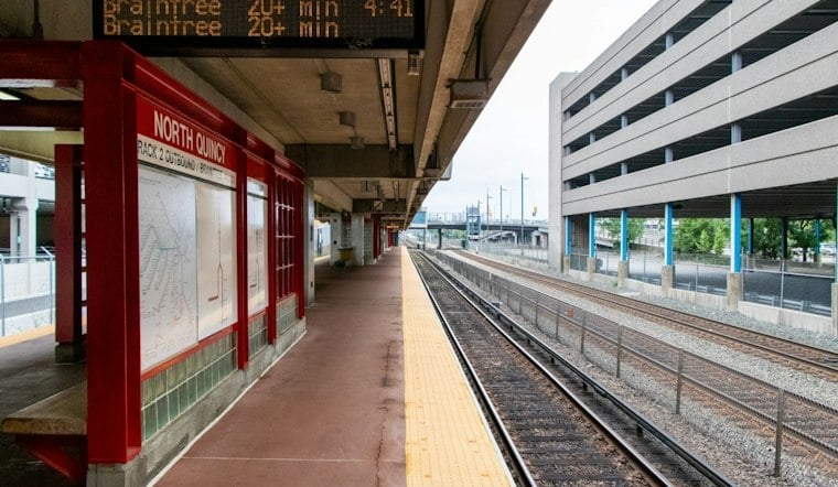 North Quincy Rider's Foot Trapped Between Train and Platform, Bystanders Rush to Help