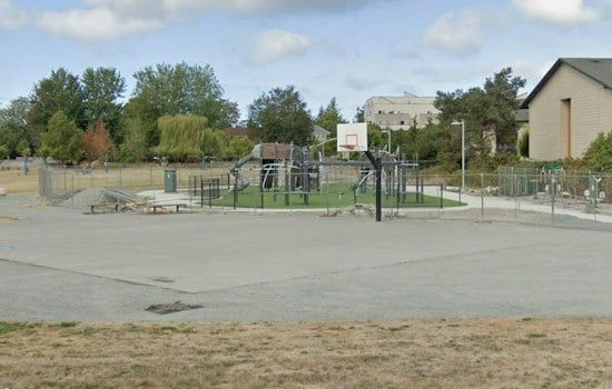 Northgate's Hubbard Homestead Park Gets Revamped Sports Court, Kraken Ties Included