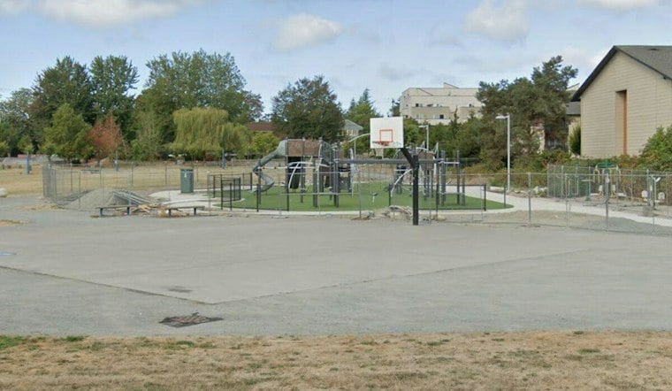 Northgate's Hubbard Homestead Park Gets Revamped Sports Court, Kraken Ties Included