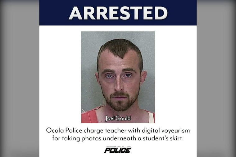 Ocala Fifth-Grade Teacher Arrested for Filming Under Girl's Skirt at Recess