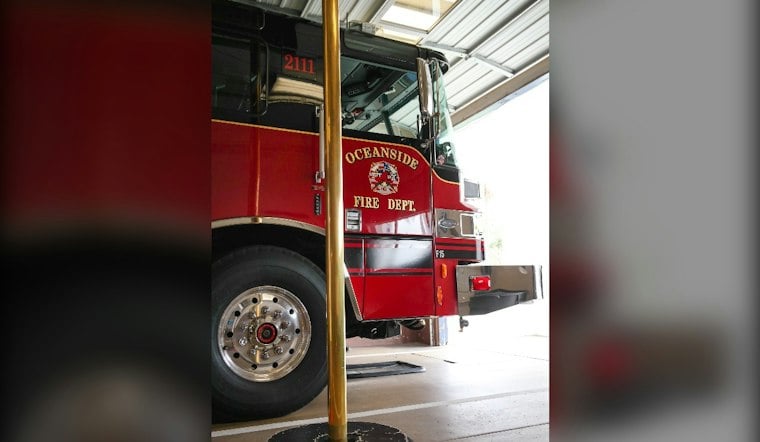 Oceanside Backyard Debris Fire Traps Victim, Triggers Air Rescue to Burn Center
