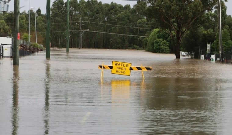 Oklahoma City Floodwaters Swallow Car, Crews Rescue Trapped Driver