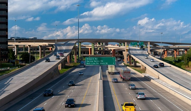 One Dead, Three Hurt After 18-Wheeler Crushes Sedan at Dallas High Five