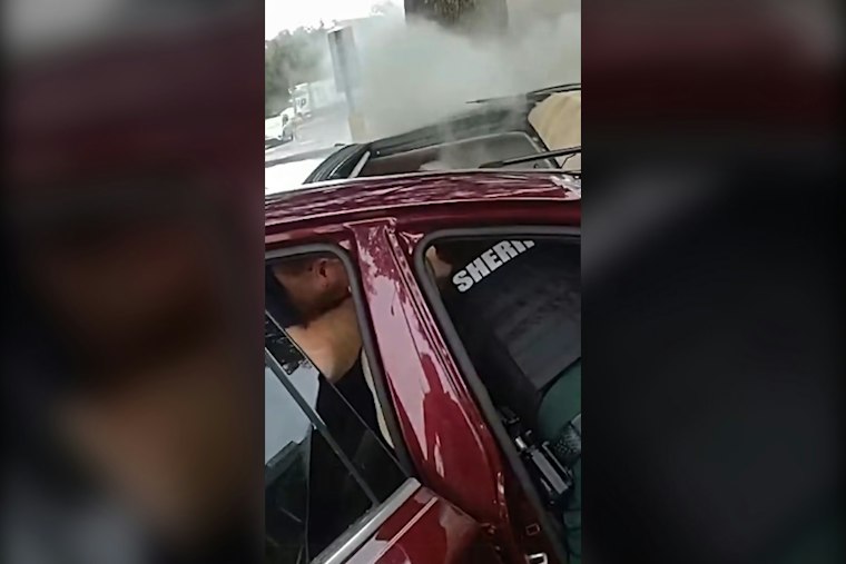 Orange County Deputies Pull Woman From Burning Car, Now Seek Mystery Helpers