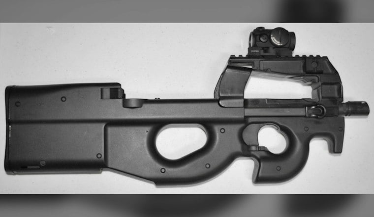 Orlando Traffic Stop Finds P90 Machine Gun Under Infant's Car Seat