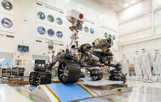 Pasadena-Built Perseverance Rover Shatters Mars Driving Record After 5½ Years