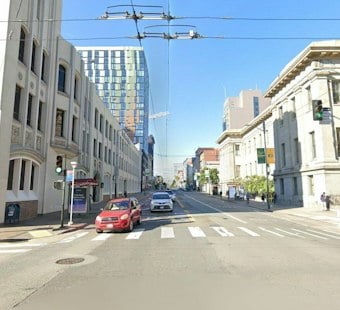 Pedestrian Critically Hurt in Fifth and Mission Crash, SF Police Still Investigating