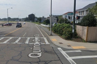 Pedestrian Critically Hurt in Quincy Crash Near Wollaston Beach, Driver Stays Put