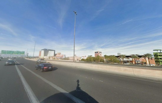 Pedestrian Killed by Semi on I-15 Near Downtown Las Vegas, Lanes Shut Down