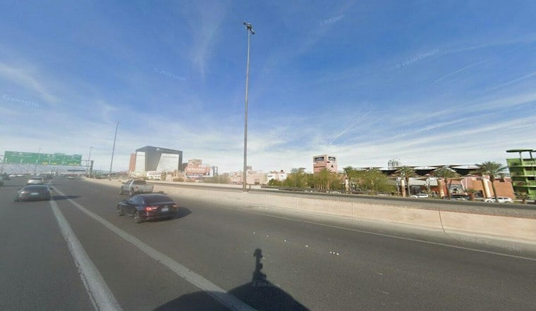 Pedestrian Killed by Semi on I-15 Near Downtown Las Vegas, Lanes Shut Down