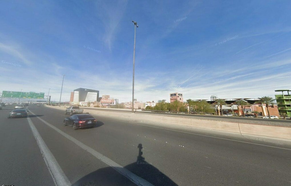 Pedestrian Killed by Semi on I-15 Near Downtown Las Vegas, Lanes Shut Down