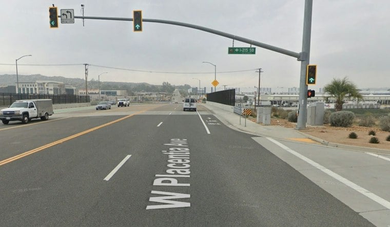 Pedestrian Killed on Southbound 215 at Placentia Ave, Freeway Closed