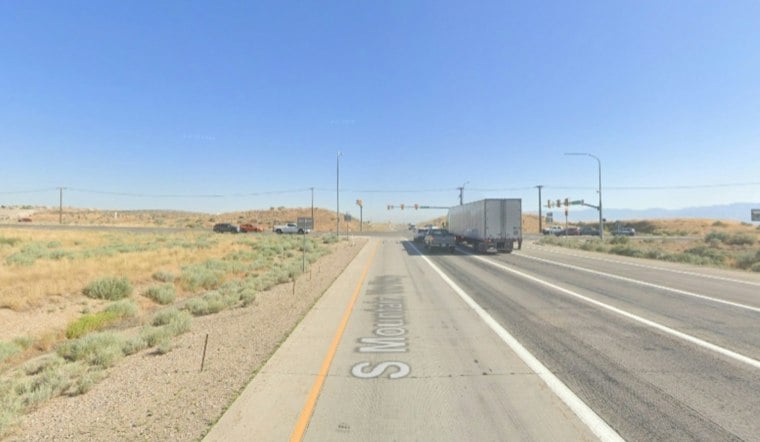 Pedestrian Killed on West Jordan's Mountain View Corridor, Driver Stayed at Scene