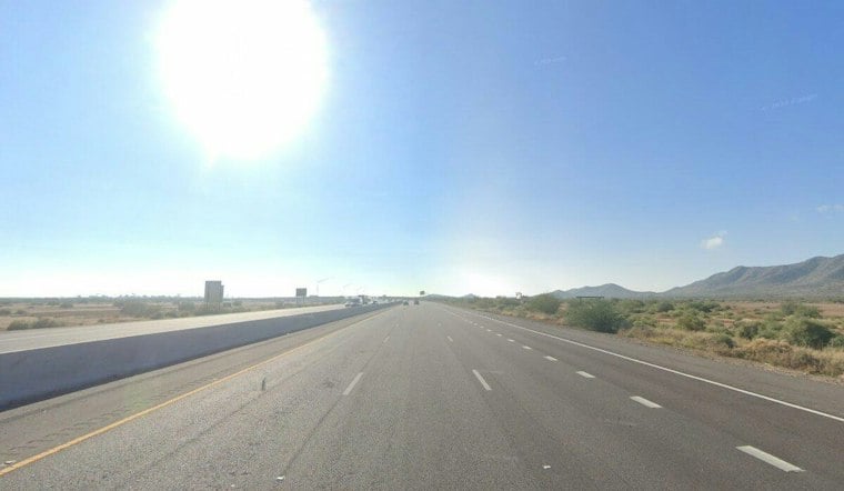 Pedestrian Pushing Bicycle Killed Crossing I-10 in West Phoenix Thursday Night