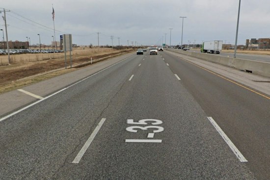 Pedestrian Struck by Semi-Truck Near I-35, Highway 33 Junction in Logan County
