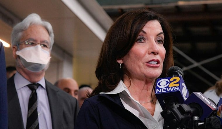 Peekskill Phone Bank Reunites Hochul, Conley Days After ‘Got to Go’ Flap