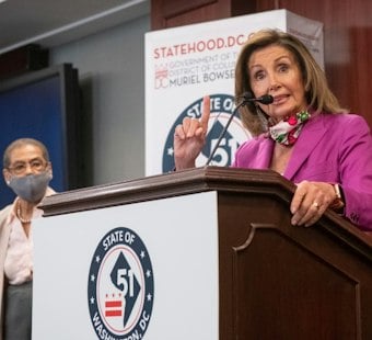Pelosi Joins Gary McCoy Door-Knocking, Declares He'll Win D8 Supervisor Race