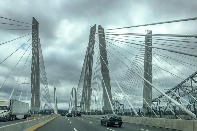 Person Jumps From Cuomo Bridge In Greenburgh, Crews Search Hudson River