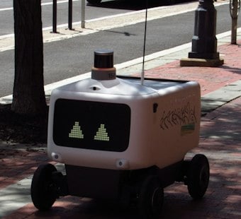 Philadelphia Woman Charged After Blocking Uber Delivery Robot