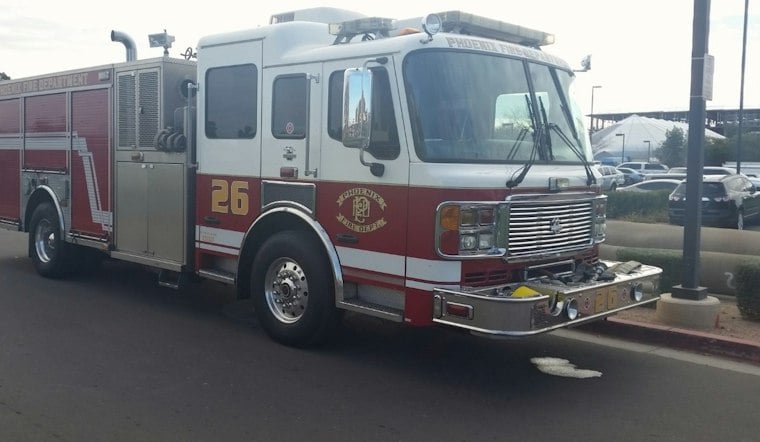 Phoenix, Glendale Crews Battle Mobile Home Fire Near 51st Avenue and Camelback