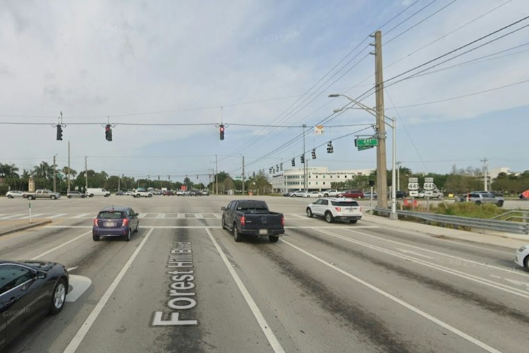 Pickup Rollover at Wellington's Forest Hill, SR 7 Sends Three to Hospital
