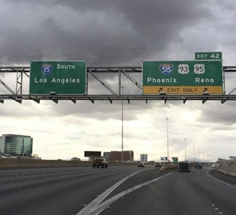 Pickup Rollover on I-15 Near Flamingo Kills Man, Shuts Down Ramps