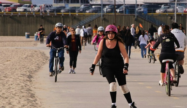 Pink-Clad Skaters Roll 15 Miles From Santa Monica to Redondo Beach Oct. 24