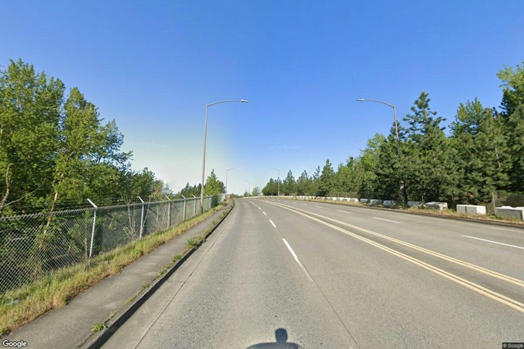 Pinned Driver Trapped as Rollover Crash Shuts Down N Marine Drive