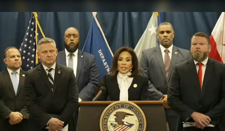 Pirro Says NC-to-DC Gun ‘Conveyor Belt’ Stopped, Five Charged in Trafficking Ring