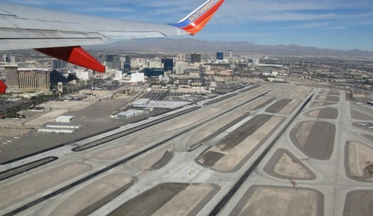 Plane Skids Off Runway at Harry Reid Airport, Delaying Hundreds of Flights