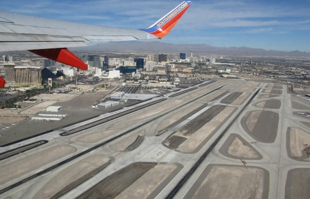 Plane Skids Off Runway at Harry Reid Airport, Delaying Hundreds of Flights