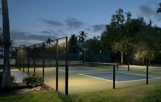 Ponte Vedra Beach's The Yards Covers Nine Pickleball Courts in $1.5M Overhaul