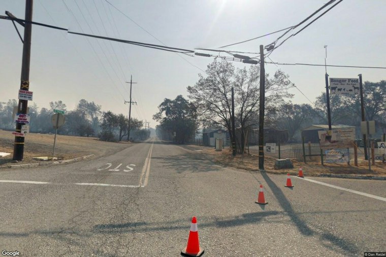 Porte Fire Burns Near Bangor, Prompts Evacuation Warning Off La Porte Road