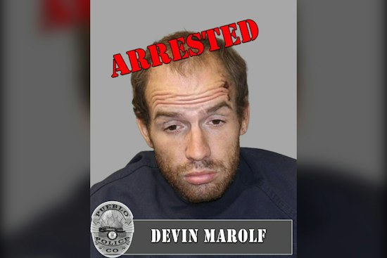 Pueblo Man, 33, Rammed Police Cars in Stolen Vehicle, Fell Trying to Flee