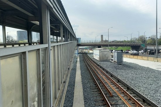 Racine Blue Line Stop Revives 1958 Neon-Style Sign After $268M Branch Rebuild